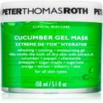 Peter Thomas Roth Cucumber De-Tox Gel Mask Masca gel hidratanta pentru fata si zona ochilor 150 ml Masca de fata