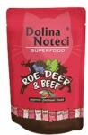 Dolina Noteci Superfood hrana umeda pentru pisici, cu carne de caprioara si vita 10x85g