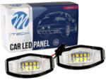 m-tech rendszámtábla világító LED lámpa, Honda Civic (CLP117)