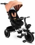 Toyz By Caretero Tricicleta copii, Toyz, Dash, Cu maner si scaun reversibile, Cu 2 suporturi pentru picioare, Cu bara detasabila si centura in 3 puncte, Pana la 25 kg, 108x50x100 cm, 3-5 ani, Roz