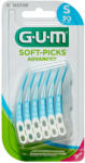 Sunstar GUM Soft-Picks Advanced fogköztisztító, fogpiszkáló, SMALL (kis méretű)