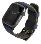 Uniq Linus Airosoft Apple Watch 42/44/45/49mm szilikon szíj, kék (UNIQ-45MM-LINUSBLU) - speedshop