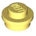 LEGO® 4073c103 - LEGO élénk világos sárga lap 1 x 1 méretű kör alakú (4073c103)