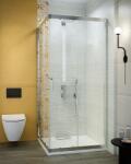 WASSERBURG WB12 2512-90 szögletes zuhanykabin ( 90 x 190 cm ) (2512-90)