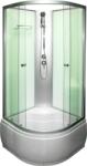 Aqualife Opal 509 mélytálcás zuhanykabin 90x90 cm tető nélkül - 90 x 90 cm fehér üveggel (16155)