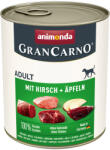 Animonda 24x800g animonda GranCarno Original Adult szarvas & alma nedves kutyatáp