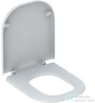 Geberit SELNOVA COMFORT SQUARE alsó rögzítésű akadálymentes, antibakteriális WC-ülőke, fehér 500.793. 01.1 (500793011)
