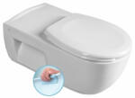 SAPHO Mélyöblítésű Rimless kerámia fali WC 37x70 cm mozgáskorlátozottaknak, fehér TU1206 (TU1206)