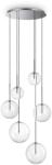 Ideal Lux Corp de iluminat suspendat Equinoxe sp6 Cromo (317250 IDEAL LUX)