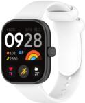  SILICON Curea înlocuibilă pentru Redmi Watch 4 alb
