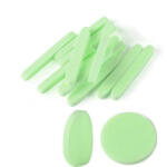  Eldobható kozmetikai szivacs, tömörített arclemosó szivacs (12 db) zöld - pixato