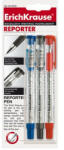 ErichKrause Zselés toll ErichKrause Reporter 3 db-os klt (19938) - papir-bolt