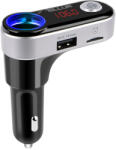 Tellur Bluetooth FM modulátor Tellur FMT-B2, Bluetooth, MicroSD, USB töltőeszközökhöz, Fekete
