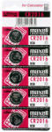 Maxell CR2016 Lítium Gombelem 5db/csomag (76903CM) - bolt