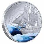  Cook kapitány - Antarktisz - ezüst gyűjtői érme