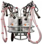 Emt Aparat de muls vaci 2 posturi EMT 2+2A cu 2 bidoane ALUMINIU 30 litri (EMT2+2A30) - agropro