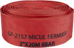 Micul Fermier Furtun pompier 3" 20m 8bar fara capete ROSU (GF-2157) - agropro