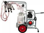 Emt Aparat de muls vaci 2 posturi EMT 2+1A un bidon ALUMINIU 40 litri (EMT2+1A40) - agropro