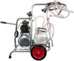 Emt Aparat de muls oi si capre 2 posturi EMT 2+1 GA cu bidon ALUMINIU 40 litri (EMT2+1GA40) - agropro