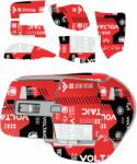 PadForce Sticker decorativ PadForce de protectie pentru Mouse Logitech MX Master 3, 3S, Antiderapant, Gaming, Office - Roșu