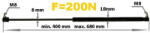 MZR Amortizor cu gaz Zetor 53369904 53369912