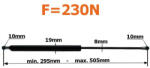 MZR Amortizor cu gaz luneta spate Deutz 04399081