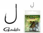 Gamakatsu G-Carp method Fekete 8 10db/csomag Füles Szakállas Feeder horog (146824-008)