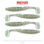 Reiva Zander Power Shad 10cm 7, 05gr 4db/cs (Ezüst Flitter) Plasztik csali (9901-107)