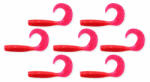 Nevis Twister 6cm 2, 54gr 7db/cs Piros Flitter Plasztik csali (9722-609)