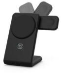 CRONG CRG-MSPS-BLK 3in1 20W Compatibil cu MagSafe, iPhone, Apple Watch, AirPods, Negru (CRG-MSPS-BLK) - vexio