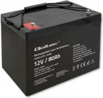 Qoltec AGM battery 12V 80Ah (53075) - vexio