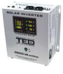 TED Electric Invertor Solar Fotovoltaic Monofazat Off-Grid 48V 3600VA 2400W MPPT cu unda sinusoidala pura (A0112884) - 24mag