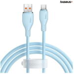 Baseus Cablu Baseus Pudding Series, USB la USB-C, 100W, Fast Charging, 1.2m, Albastru (P10355703311-00) - 24mag