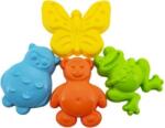 Teddies Forme pentru tort nisip, animale din plastic, 4 buc (TD00880111)