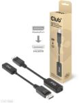 Club 3D CLUB3D CAC-1088 video átalakító kábel 0, 21 M DisplayPort HDMI Fekete (CAC-1088) (CAC-1088)