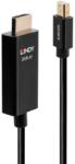 Lindy 40923 video átalakító kábel 3 M Mini DisplayPort HDMI A-típus (Standard) Fekete (40923) (40923)