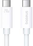 Baseus Cablu Baseus Superior Series 2 USB4 Full-Function, Incarcare rapida, USB-C la USB-C 240W, 1m, Alb (P10365200211-02) - pcone