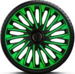 Argo Set de 4 capace decorative de 15 inch Soho Verde-Negru