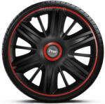 Jacky Capace roti auto Maximus Black Red de 16 inch (4 bucăți)