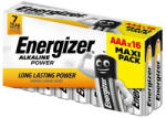 Energizer Elem, AAA mikro, 16 db, ENERGIZER "Alkaline Power (E303320101) - iroszer24