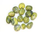  Serpentin de Peru Mineral Natural Rulat - 19-24 x 16-21 mm - ( M ) - 1 Buc