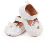 SuperBaby Pantofiori albi pentru fetite - Gorgeous