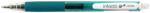 PENAC Pix cu gel PENAC Inketti, rubber grip, 0.5mm, corp turcoaz transparent - scriere turcoaz (P-BA3601-33EF)