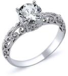 BeSpecial Inel argint elegant Solitaire (ITU0036_165)