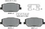 TEXTAR fékbetétkészlet, tárcsafék TEXTAR 2636901 (2636901)