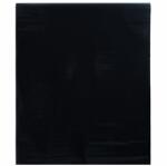 vidaXL matt fekete PVC statikus ablakfólia 45 x 2000 cm (155831) - vidaxl