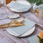 Mapelor Textúrált szalvéta "Print világoskék" 30x40 cm 1/6 hajtás 50 lap/csomag - Mapelor