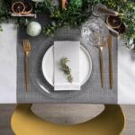 Mapelor Textúrált szalvéta 30x40 cm 1/6 hajtás 50 lap/csomag - Print halványszürke