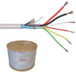 Elan Cablu de alarma 6 fire ecranate + alimentare 2x0.75, cupru integral, 500m 6CUEF+2x0.75-T (6CUEF+2x0.75-T) - antivandal
