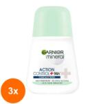Garnier Mineral Action Control 96h Clinically tested roll-on 3x50 ml
